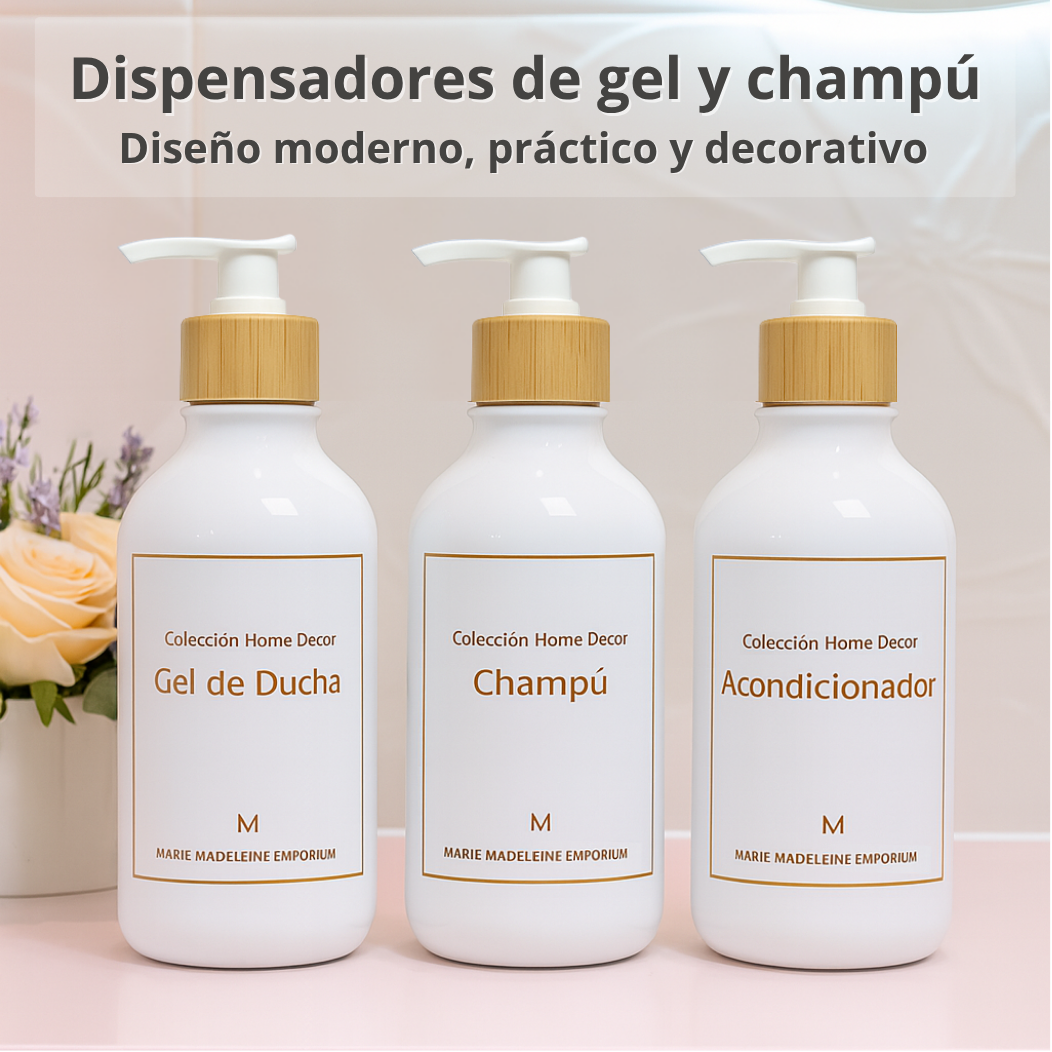 Dispensadores de Gel y Champú