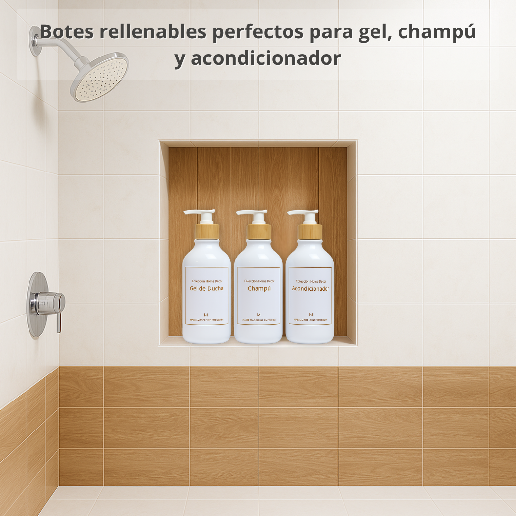 Dispensadores de Gel y Champú