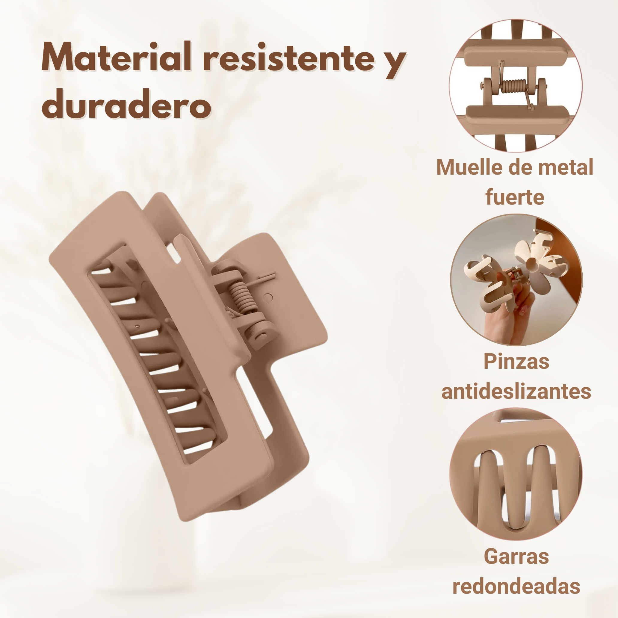 Pinzas de Pelo para Mujer