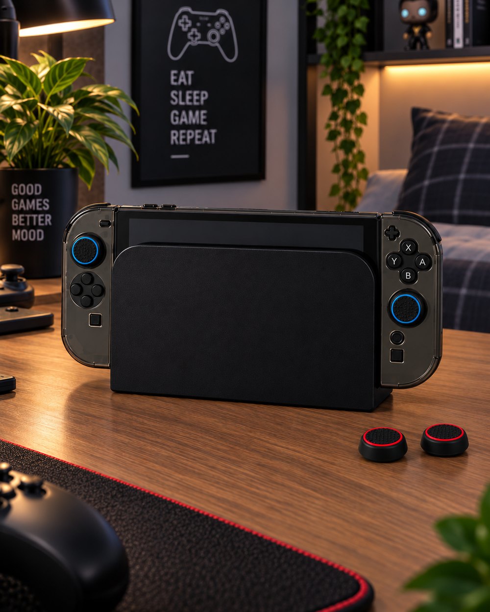 Funda transparente UtmostXP para Nintendo Switch 2
